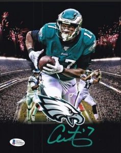Alshon Jeffery signiertes Philadelphia Eagles 8 x 10 Foto (Beckett Zeuge Echtheitszertifikat) - Bild 1 von 3
