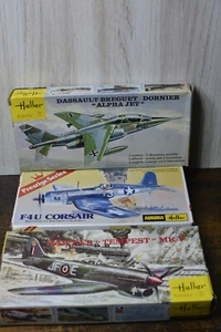 Konvolut 3 Heller 1/72 Modellflugzeug Bausätze 257 274 6601 - alle Teile versiegelt - L3 C - Bild 1 von 5