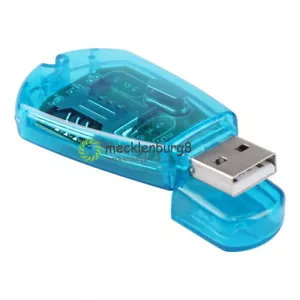 Cellulare USB Standard Card Lettore Scheda SIM Copia Clonatore Scrittore SMS Backup GSM/CDMA+CD - Foto 1 di 4