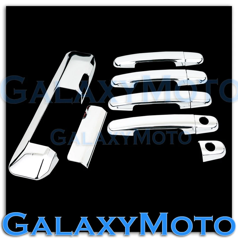 05-15 Toyota Tacoma Triple Chrome 4 Door Handle+Tailgate Camera hole Cover COMBO - Image 1 of 1