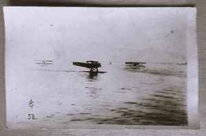 Hydravions Allemands en mer près de Zeebrugge guerre 14-18 WW1 - Picture 1 of 2