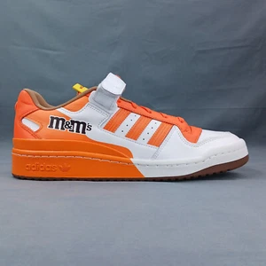 Adidas M&M's Forum Lo 84 Men's Shoes Orange White GY6315 Sizes 10-13 - Picture 1 of 9