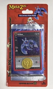 2021 MetaZoo Cryptid Nation 1st Edition Blister Pack with Mothman Promo - Picture 1 of 2