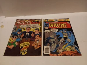 DC Detective Comics Lot of 2 ~ Batman, Atom, Teen Titans Silver/Bronze Age - Picture 1 of 6