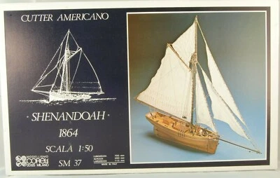 COREL SM37 Boot Modell SHENANDOAH Schiff Cutter Amerikanisch 1:50 - Bild 1 von 3