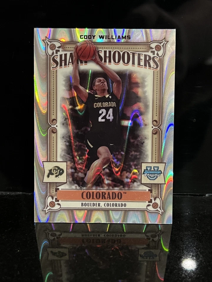 2024 Bowman Chrome U Cody Williams Sharp Shooters 58 /150 - Image 1 of 2