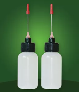 2-1 OZ bottles with stainless needle tip for Any Clock/Parts Oil - Picture 1 of 3