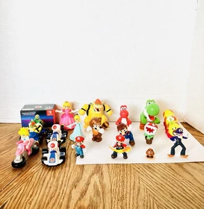 Nintendo Super Mario verschiedene Figuren Konvolut (18) einige sind McDonald’s lesen - Bild 1 von 9
