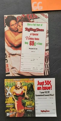 Tarjetas de suscripción X-Files Rolling Stone Foto 1 de 2