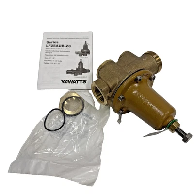 Watts 1-in Brass Water Pressure Reducing Valve (LF25AUB-Z3) - Image 1 of 4