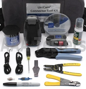 Corning Siecor LANscape TKT-UNICAM-PFC SM MM Fiber Optic Tool Kit unicam Pretium - Picture 1 of 12