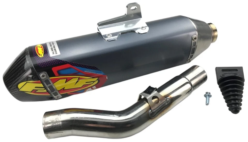 Silenciador antideslizante FMF Factory 4.1 aluminio RCT con punta de carbono (043364) Foto 1 de 1