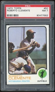 1973 Topps #50 Roberto Clemente PSA 7 *7582 - Picture 1 of 2