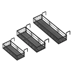 Hanging Railing Planter Shelf Basket with Hooks Window Box Railing Planter - Picture 1 of 22
