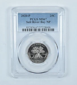 2020-P Washington Quarter ATB Salt River Bay MS67 PCGS *3070 - Picture 1 of 5