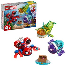 LEGO Marvel  Spidey: Underwater Vehicles (154 Pieces)  Spidey And His Amazing Fr