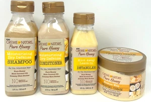 CREMA OF NATURE 'PURE HONEY', (Champú, Acondicionador, Sin Enjuague y Crema Giratoria) - Imagen 1 de 2