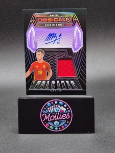 Panini Obsidian 2024-25 Martin Zubimendi Spain Patch Auto Volcanic /50 - Picture 1 of 2