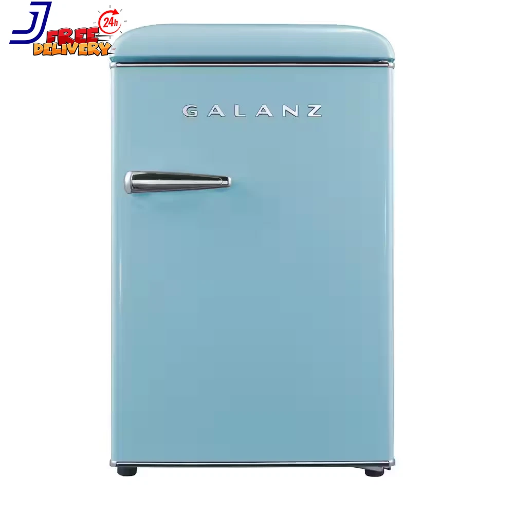 1ドア レトロ冷蔵庫 ティファニーブルー お洒落な アメリカン 家具 1