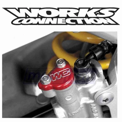 Works Connection Rear Master Cylinder Cover for 2003-2021 Yamaha YZ450F - mv Foto 1 de 4