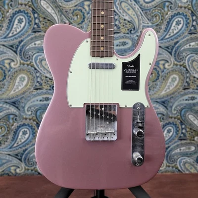 Fender Vintera II Road Worn '60s Telecaster Burgundy Mist Metallic - Image 1 of 4