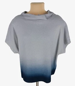 Elemente Clemente Oska Damen grau/marine Wollmischung Strick Top Größe 2 (M) - Bild 1 von 12