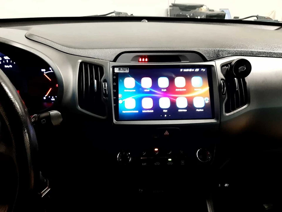 ANDROID 12 4GB RAM CARTABLET Kia Sportage 2010/15 CarPlay AndroidAuto 9" HD