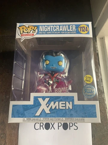 Nightcrawler Teleporting glow FE 1124 6" FUNKO Pop Vinyl New in Mint Box + P/P Cover