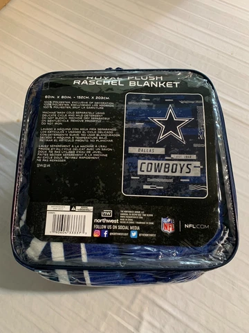 Dallas Cowboys NFL 60" x 80" Plush Throw Blanket Northwest Company Cover