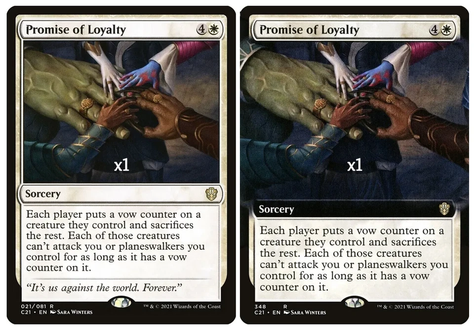 MTG Commander 2021 C21 Promise of Loyalty MINT (SELECT) - Image 1 of 1