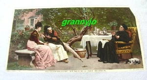1892 Jean Georges Vibert Chromo Lithographie Druck, Metro Museum Art Series, - Bild 1 von 10