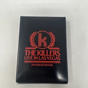 The Killers VIP Live In Vegas Playing Cards Hot Fuss 20th Vegas Caesars Palace - Picture 1 of 5