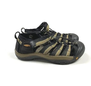 Keen Youth Newport H2 Waterproof Shoes Brown Black Size 4 Sandals - Picture 1 of 7