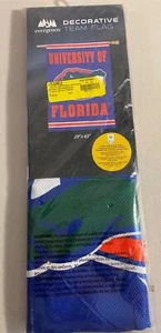 Florida Gators Decorative Team Flag 29"X43" Double Sided NCAA Embossed Suede - Picture 1 of 3
