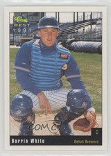 1991 Classic Best Beloit Brewers Darrin White #12