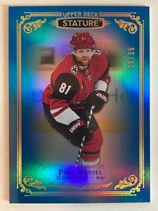 2019-20 Upper Deck Stature Blue Phil Kessel #33 08/35