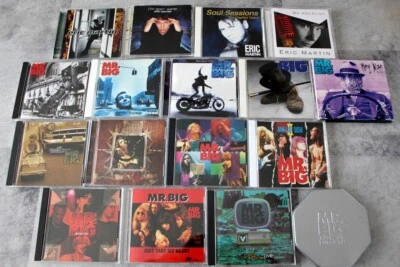 SET x17 Mr.Big Eric Martin Japan CD Mr.Vocalist Hey Man The Best Low Like Sushi - Image 1 of 4