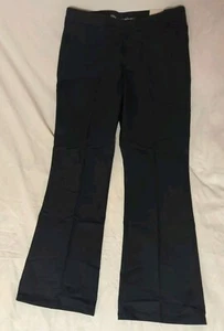 Dickies Women's Work Pants Navy Blue Cotton Spandex Size 8 Slim Fit - Picture 1 of 6