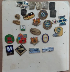 LA RTD Pins Metrorail Pins MTA , The Whole Lot - Picture 1 of 5