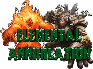 MTG Red Green Horde Magic Elemental Annihilation Deck mit Deckbox & Sleeves Magic - Bild 1 von 8