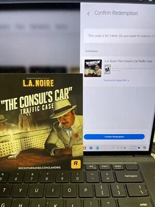 L.A. Noire The Consul's Car Traffic Case (PlayStation 3) - Picture 1 of 1