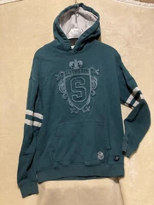 Harry Potter Slytherin Hoodie Age 14-15 Years M&S Green - Picture 1 of 7