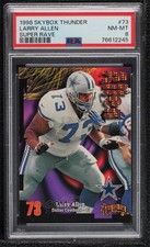 1998 Skybox Thunder Super Rave /25 Larry Allen #58 PSA 8 HOF