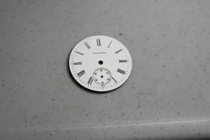 Reloj de bolsillo Waltham esfera de porcelana 45 - Imagen 1 de 2