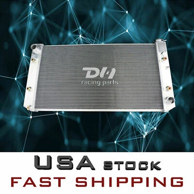 Radiador de aluminio de 3 filas para Chevy GMC C/K 1500 2500 3500 Suburban 6,2 L V8 1982-1993 Foto 1 de 4