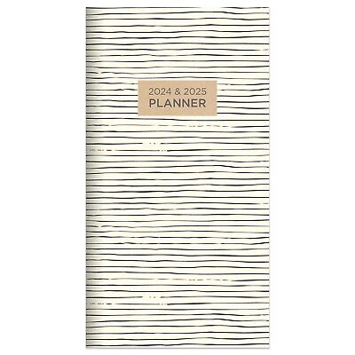 2024-2025 Sketchy Lines Small Monthly Pocket Planner • 6.99$
