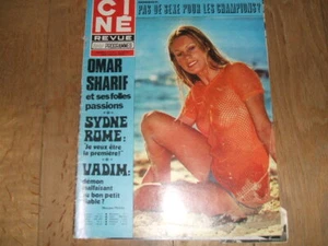Cine Revue 1975 SYDNE ROME OMAR SHARIF ROMY SCHNEIDER ALAIN DELON  - Imagen 1 de 1