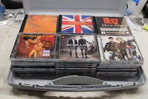 CD storage case Tekno 2017 Large Plastic carry case storage for 54 CDs in Cases - Picture 1 of 9