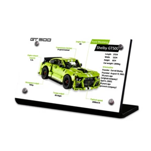 Display Plakette Ständer für LEGO 42138 GT500, MP204 - Bild 1 von 3