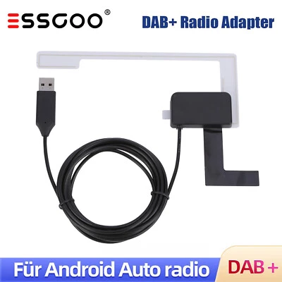 Auto USB Android DAB+ Autoradio Adapter Digital Tuner Audio Empfänger Antenne - Bild 1 von 4